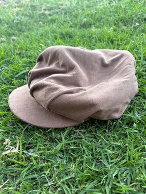 Men's Casual Brown Slouch Cap